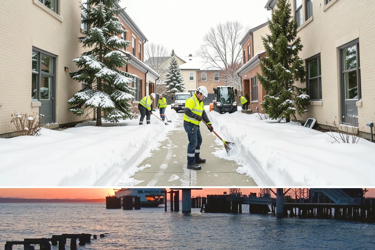 Per-Push Snow Removal in Edmonds, Snohomish County, WA - Available all winter and billed only when a qualifying snow event lands.