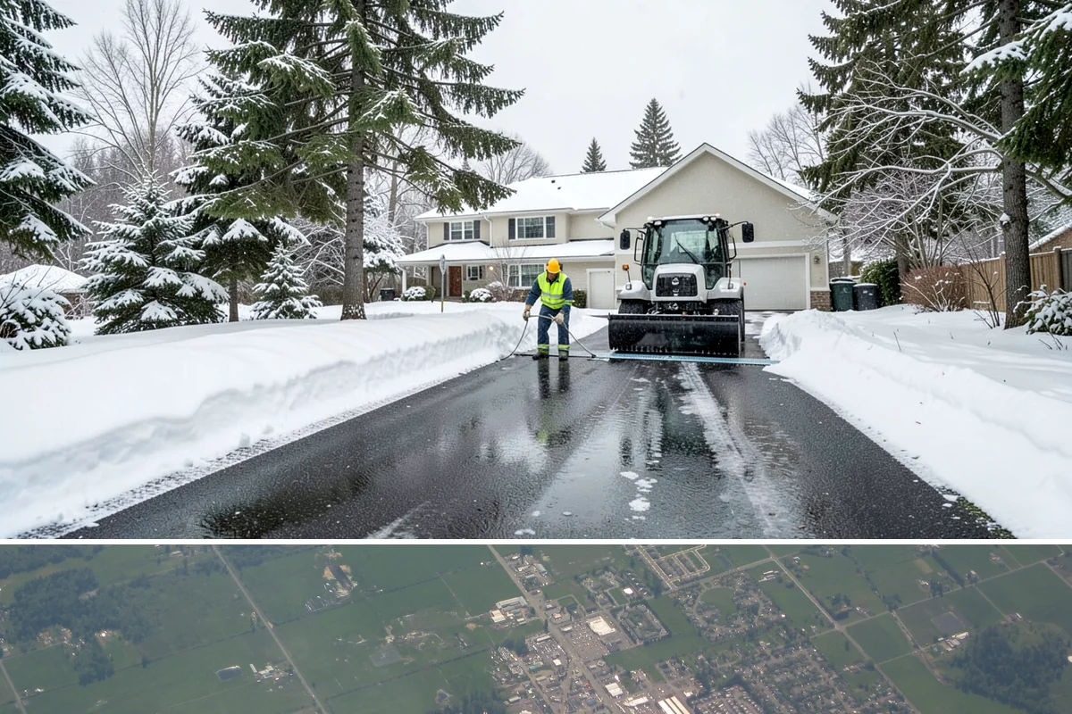 Per-Push Snow Removal in Enumclaw, King County, WA - Available all winter and billed only when a qualifying snow event lands.