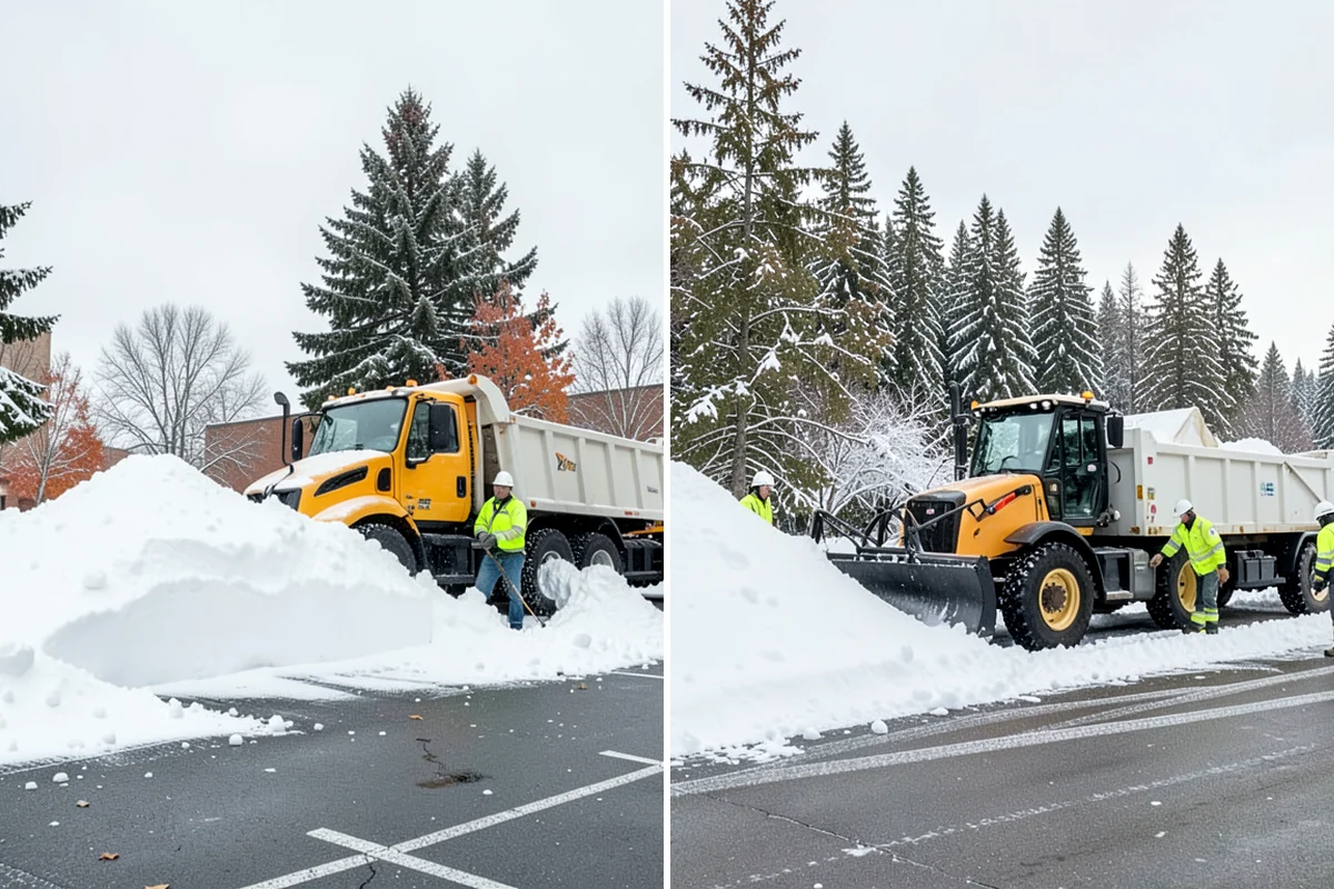 Per-Push Snow Removal in Fircrest, Pierce County, WA - Set the trigger depth and push rate up front