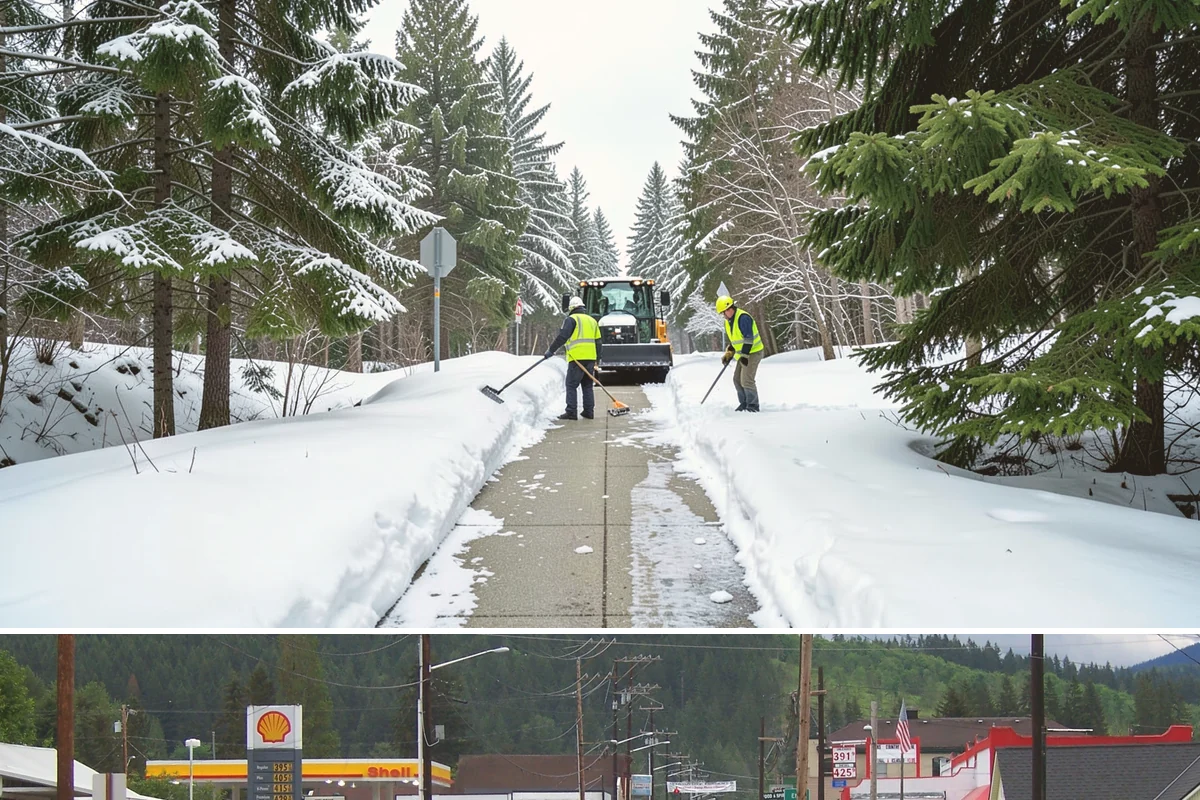 Per-Push Snow Removal in Granite Falls, Snohomish County, WA - Available all winter and billed only when a qualifying snow event lands.