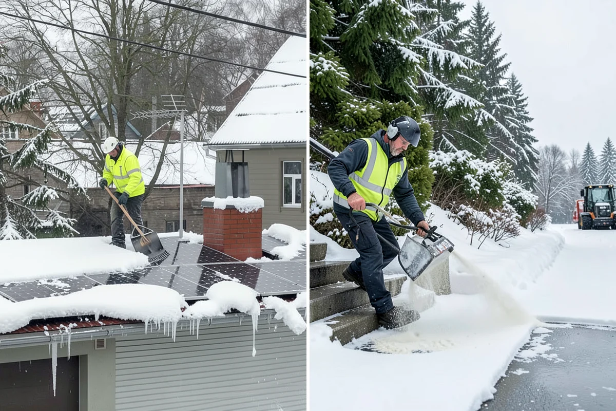 Per-Push Snow Removal in Hunts Point, King County, WA - Set the trigger depth and push rate up front