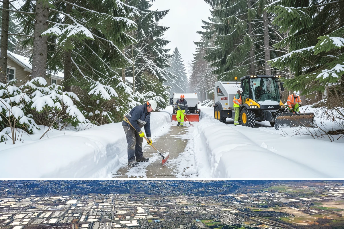 Per-Push Snow Removal in Kent, King County, WA - Available all winter and billed only when a qualifying snow event lands.
