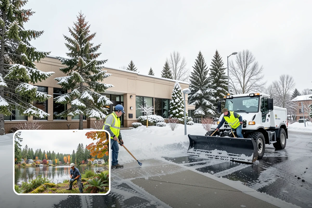 Per-Push Snow Removal in La Conner, Skagit County, WA - Pays only for storms that actually occur