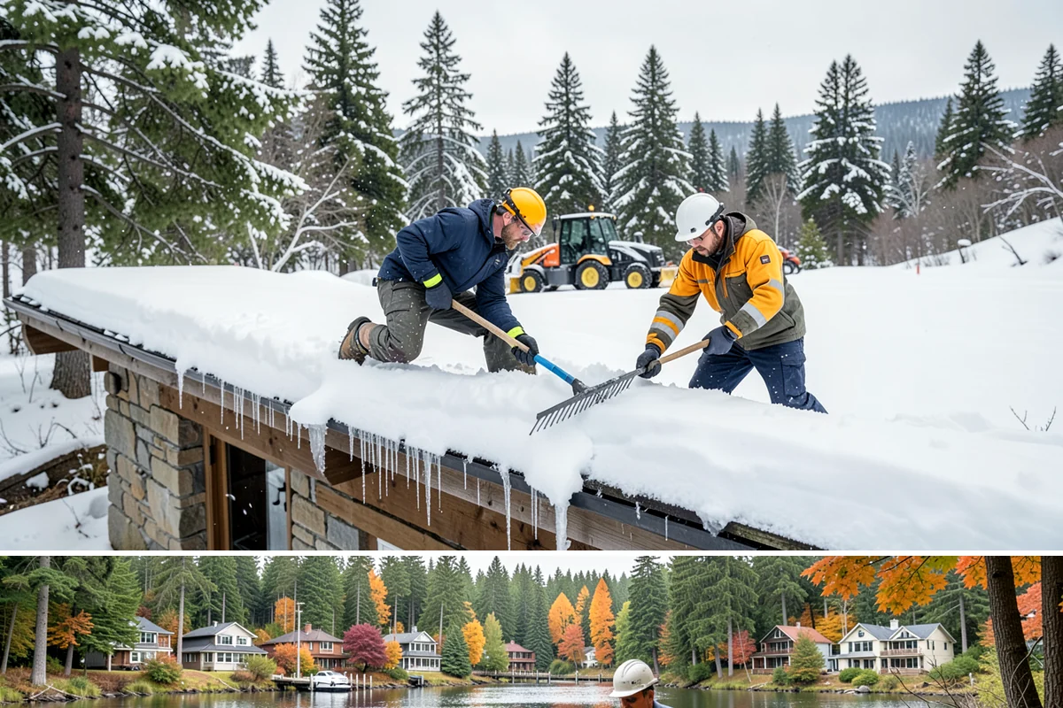 Per-Push Snow Removal in La Conner, Skagit County, WA - Available all winter and billed only when a qualifying snow event lands.