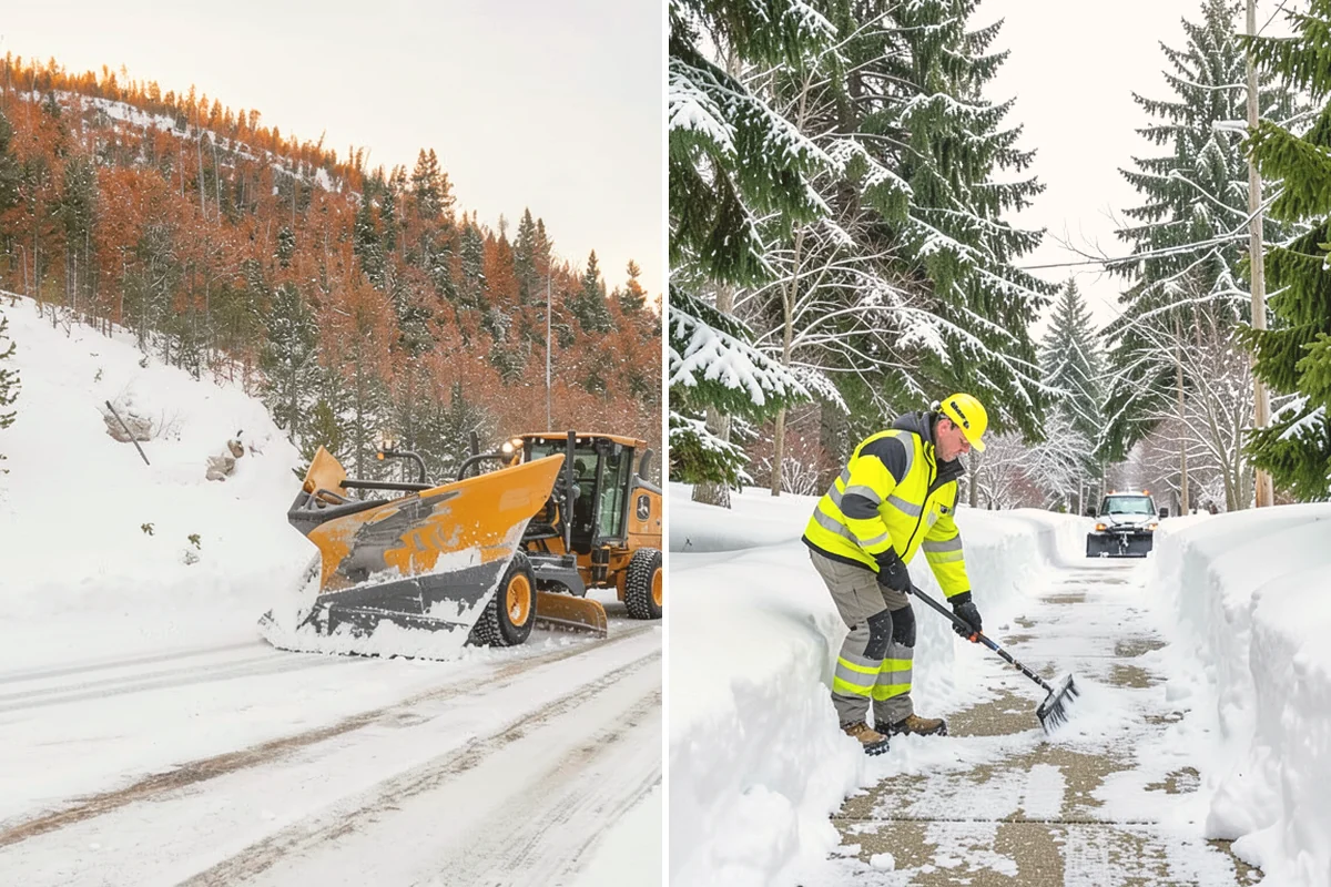 Per-Push Snow Removal in Langley, Island County, WA - Set the trigger depth and push rate up front