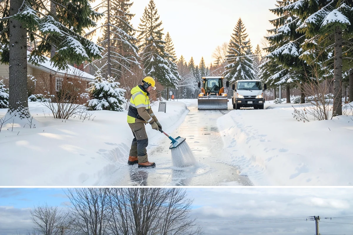 Per-Push Snow Removal in Langley, Island County, WA - Available all winter and billed only when a qualifying snow event lands.
