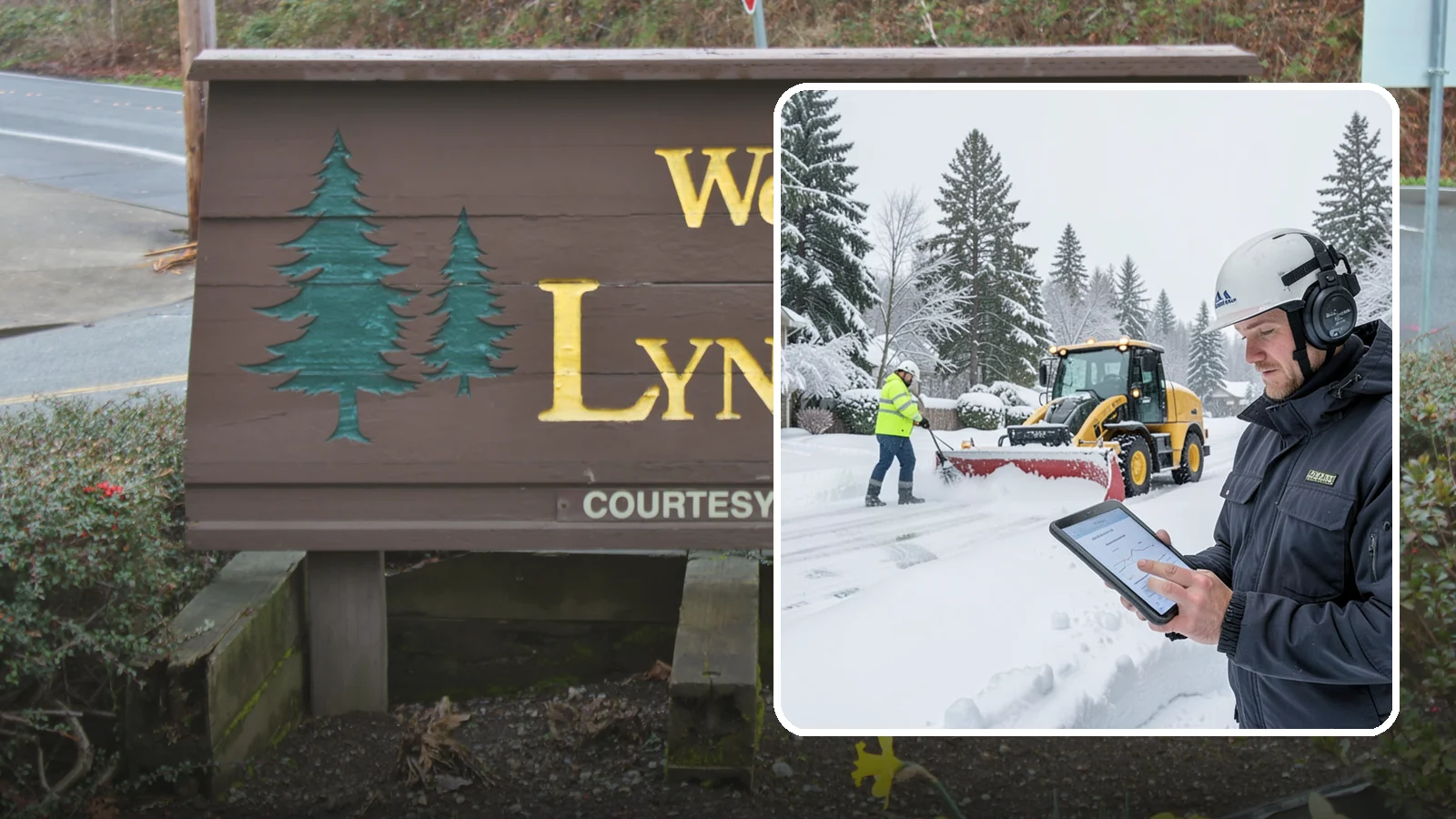 Per-Push Snow Removal in Lynnwood, Snohomish County, WA - We bill per-push, charging one flat rate each time we clear your Western Washington property after a snow event.