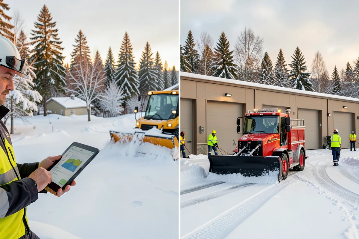 Per-Push Snow Removal in Maple Valley, King County, WA - Set the trigger depth and push rate up front