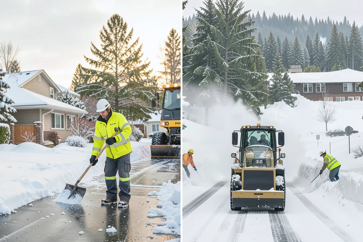 Per-Push Snow Removal in Marysville, Snohomish County, WA - Set the trigger depth and push rate up front