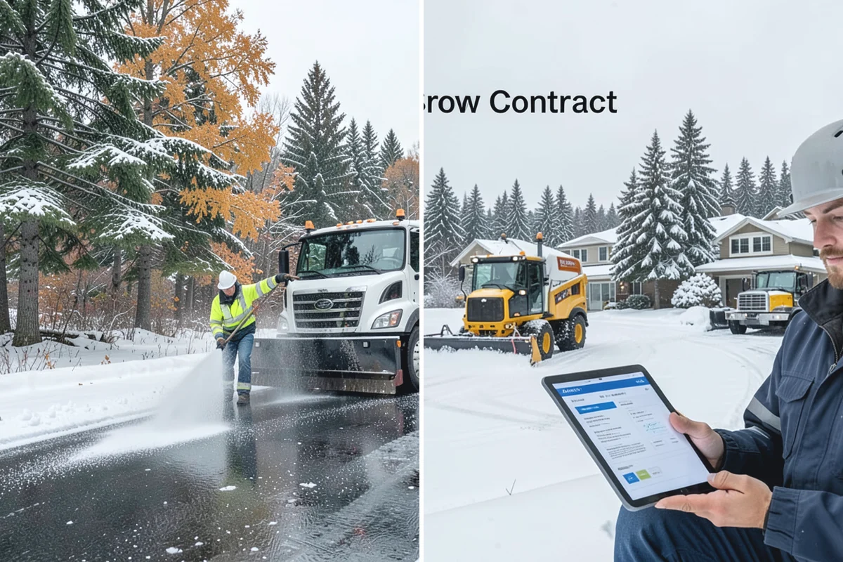 Per-Push Snow Removal in Medina, King County, WA - Set the trigger depth and push rate up front