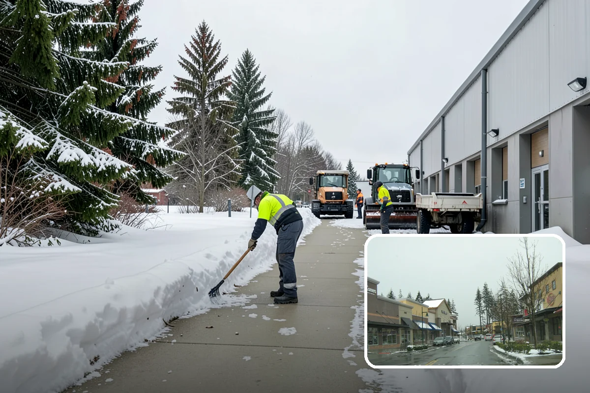 Per-Push Snow Removal in Mill Creek, Snohomish County, WA - Pays only for storms that actually occur