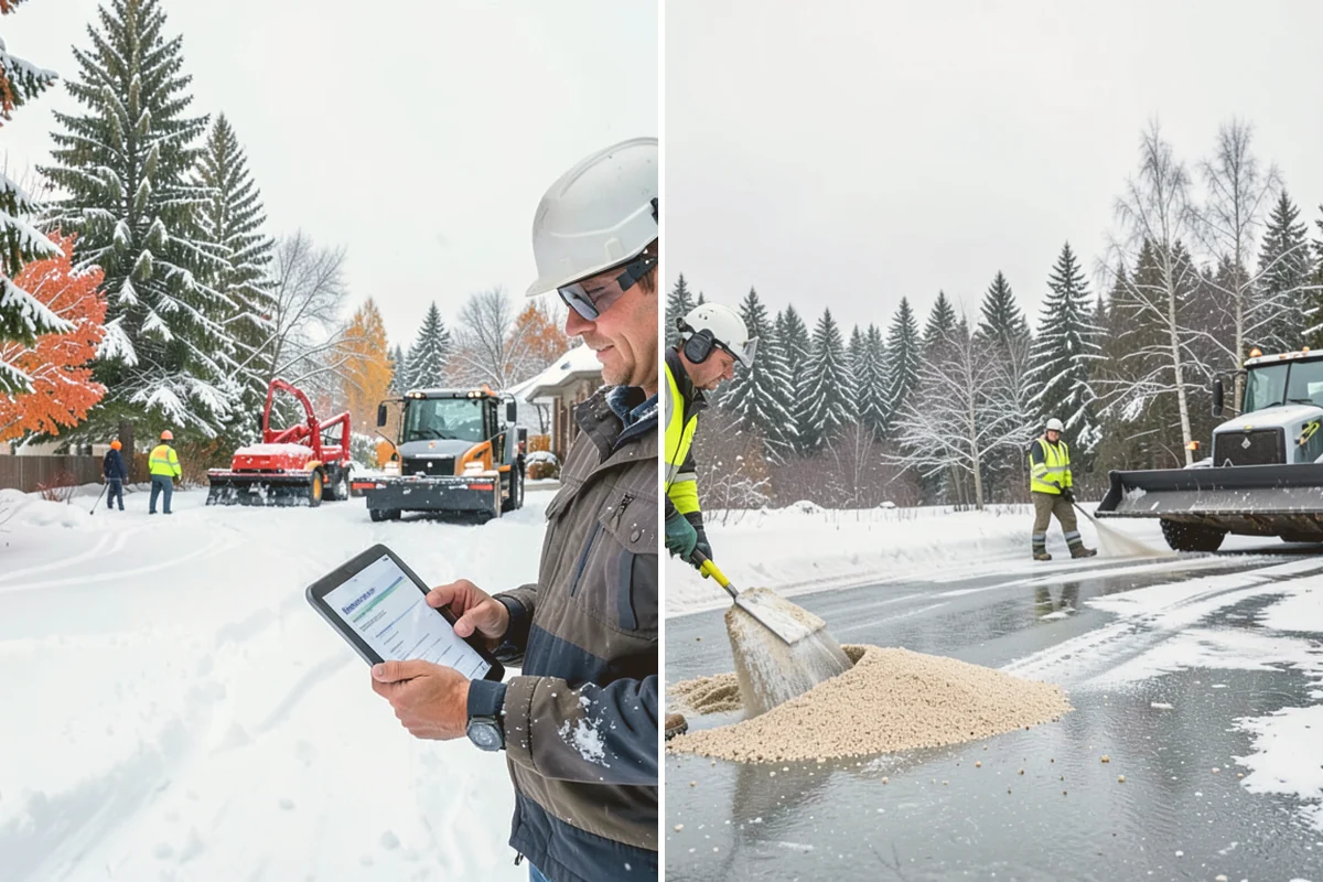 Per-Push Snow Removal in Milton, King County, WA - Set the trigger depth and push rate up front