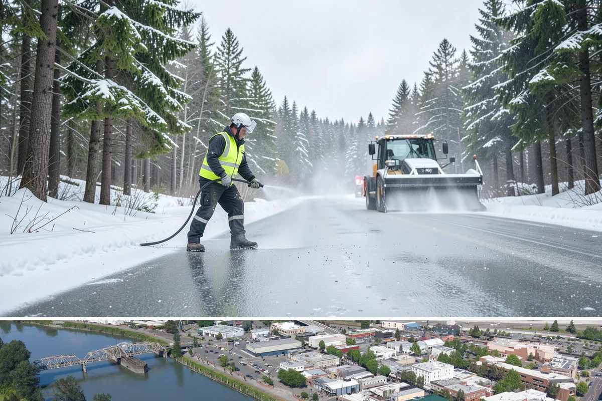 Per-Push Snow Removal in Mount Vernon, Skagit County, WA - Available all winter and billed only when a qualifying snow event lands.