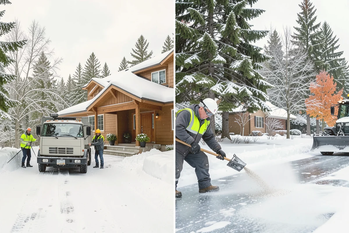 Per-Push Snow Removal in Newcastle, King County, WA - Set the trigger depth and push rate up front