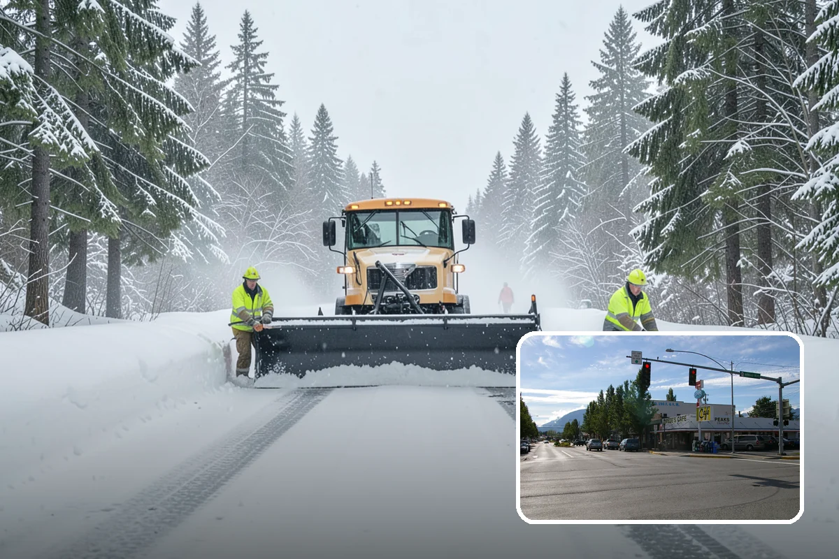 Per-Push Snow Removal in North Bend, King County, WA - Pays only for storms that actually occur