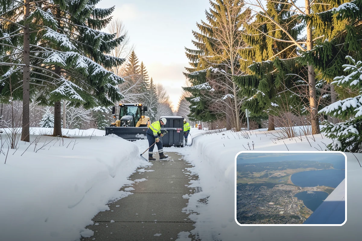 Per-Push Snow Removal in Oak Harbor, Island County, WA - Pays only for storms that actually occur