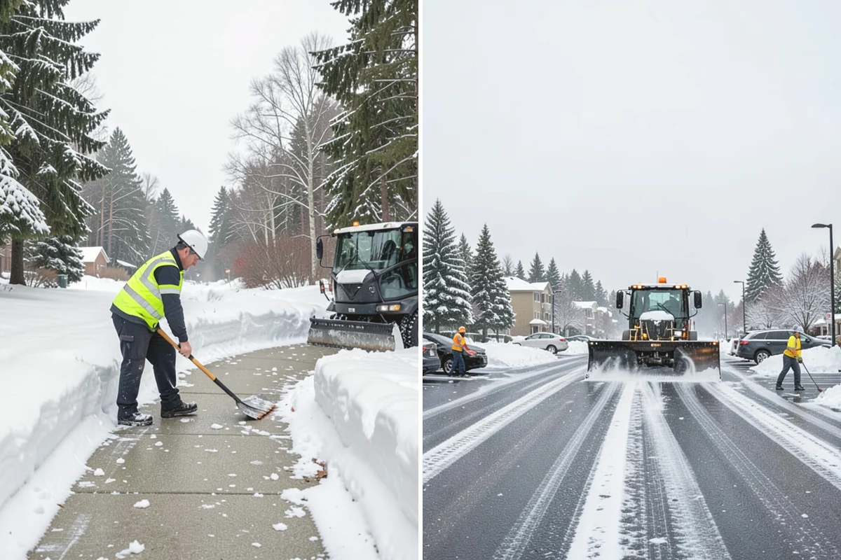 Per-Push Snow Removal in Oak Harbor, Island County, WA - Set the trigger depth and push rate up front