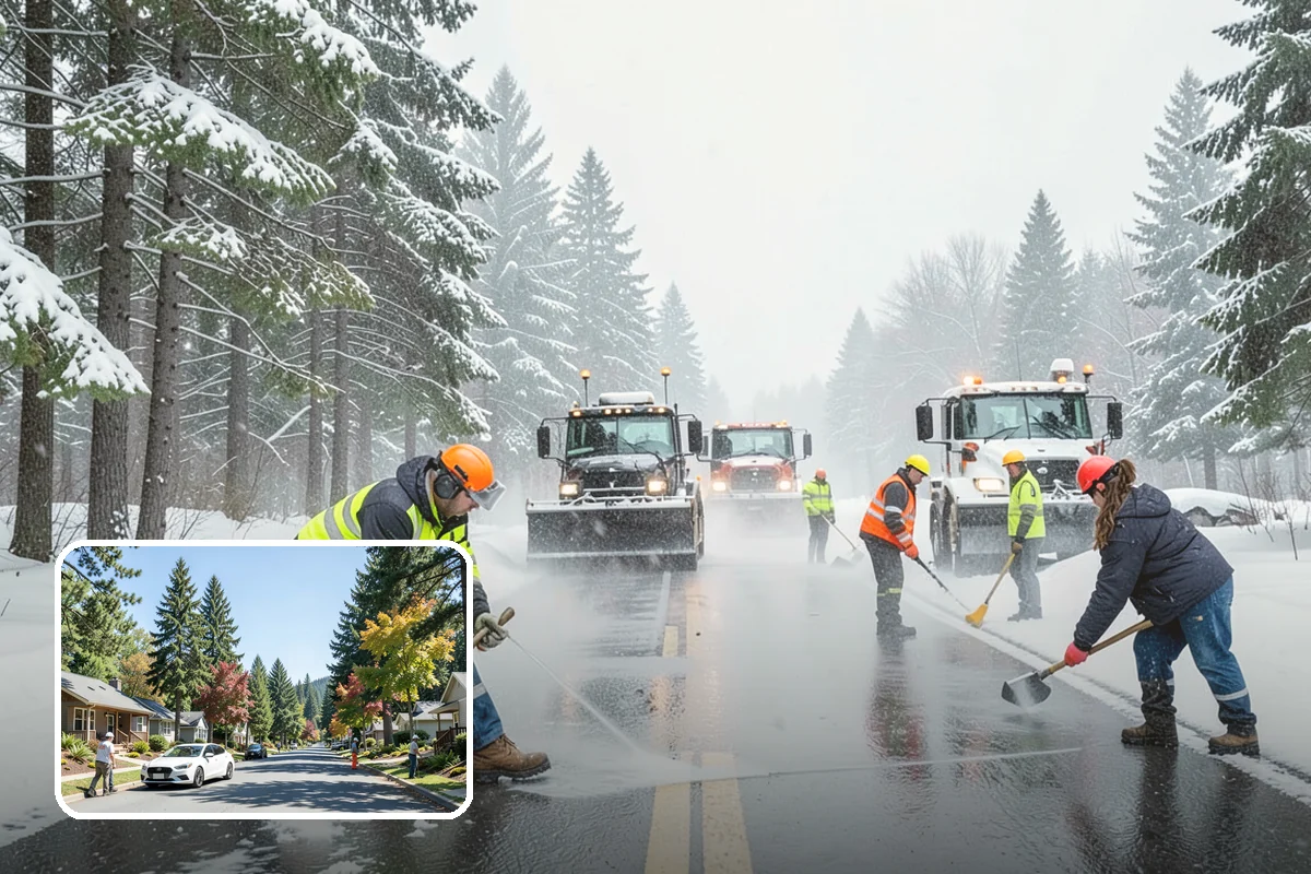 Per-Push Snow Removal in Orting, Pierce County, WA - Pays only for storms that actually occur
