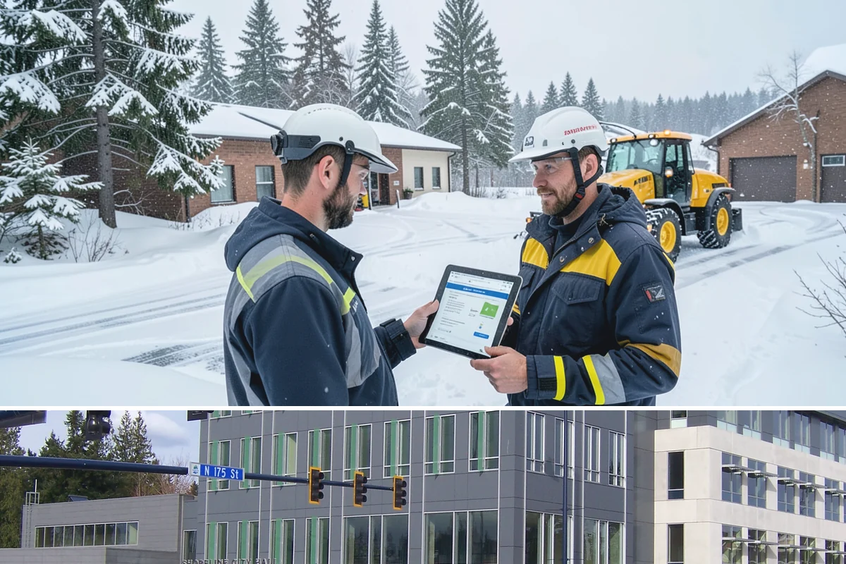 Per-Push Snow Removal in Shoreline, King County, WA - Available all winter and billed only when a qualifying snow event lands.