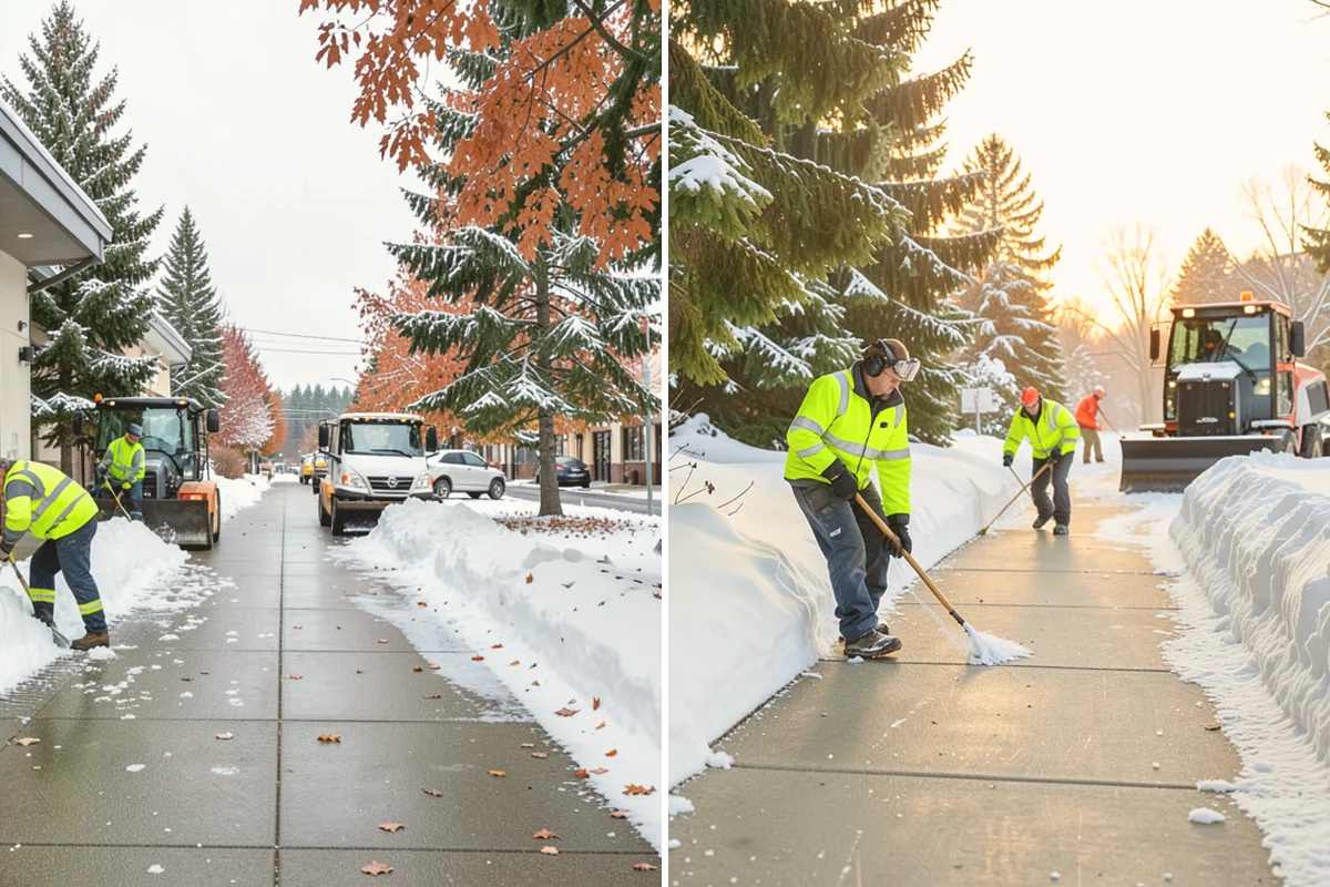 Per-Push Snow Removal in Snohomish, Snohomish County, WA - Set the trigger depth and push rate up front