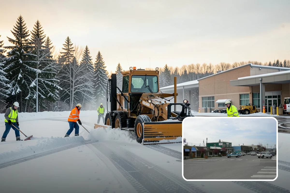 Per-Push Snow Removal in Stanwood, Snohomish County, WA - Pays only for storms that actually occur