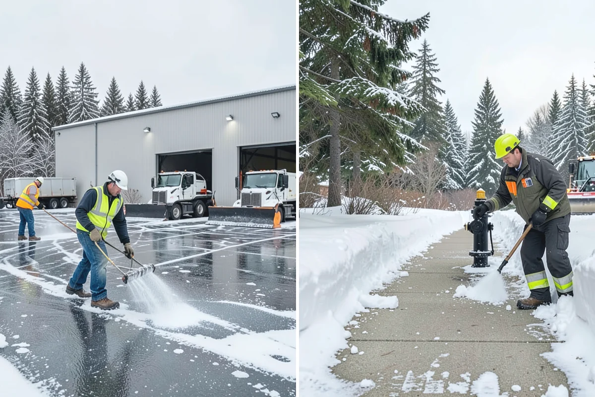 Per-Push Snow Removal in Sumner, Pierce County, WA - Set the trigger depth and push rate up front
