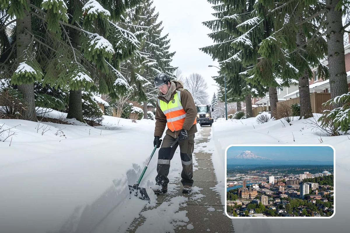 Per-Push Snow Removal in Tacoma, Pierce County, WA - Pays only for storms that actually occur
