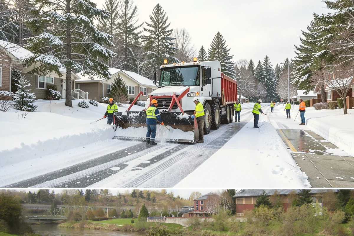 Per-Push Snow Removal in Tukwila, King County, WA - Available all winter and billed only when a qualifying snow event lands.