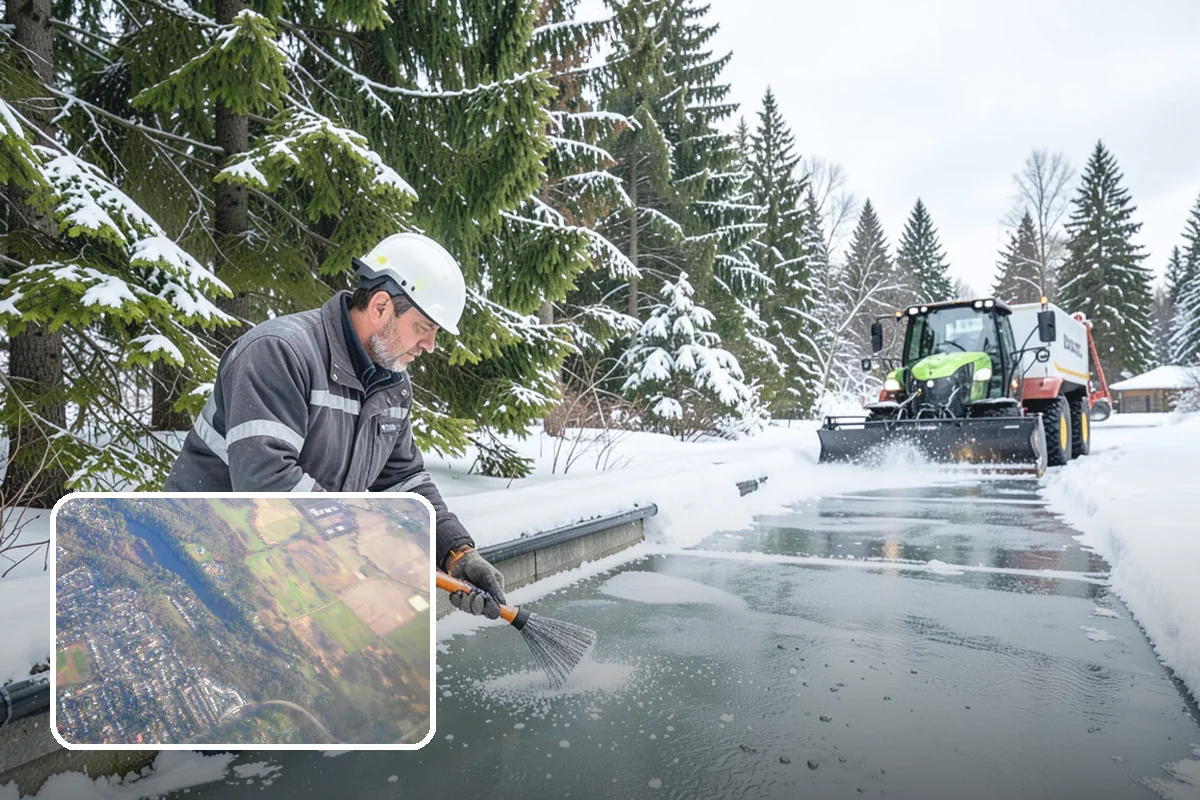 Per-Visit Snow Removal in Algona, King County, WA - Reflects each trip during long storms