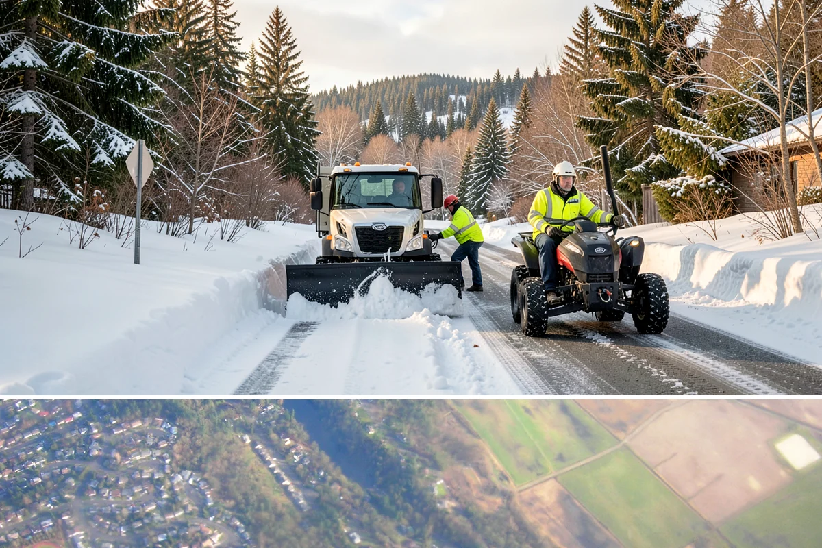Per-Visit Snow Removal in Algona, King County, WA - Used throughout winter and especially during multi-day systems that demand repeated clearings.