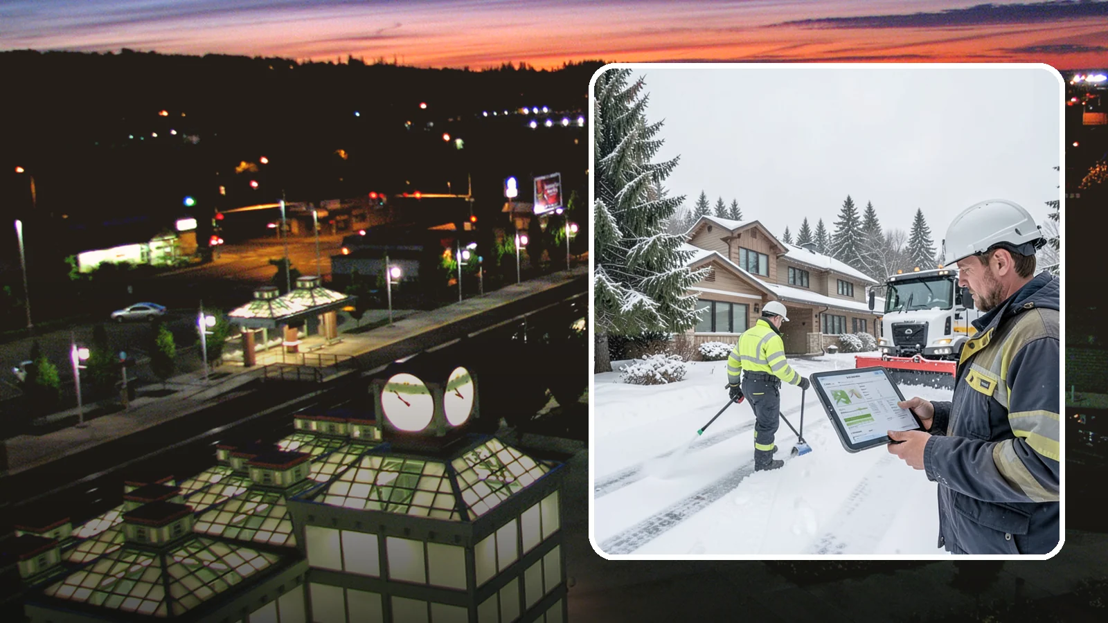 Per-Visit Snow Removal in Auburn, King County, WA - We charge per visit, billing each individual trip we make to clear your Western Washington property during a storm.