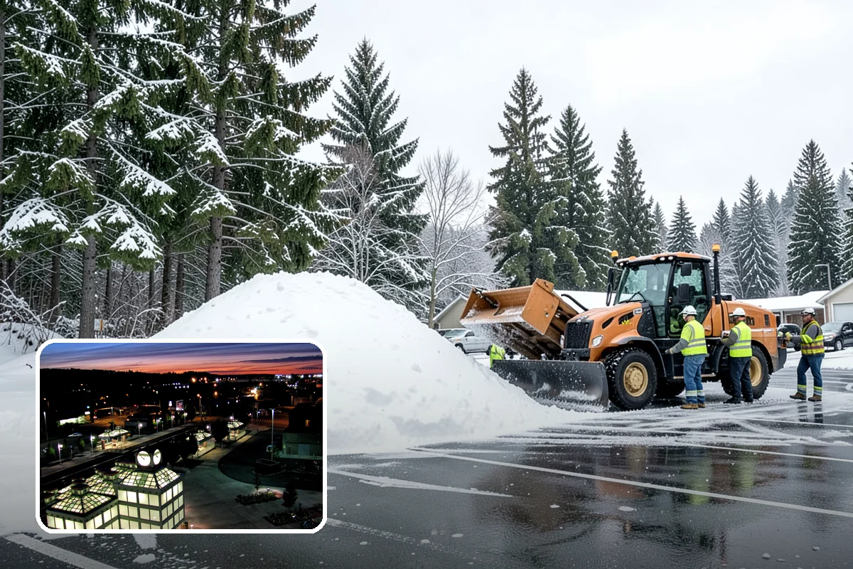 Per-Visit Snow Removal in Auburn, King County, WA - Reflects each trip during long storms