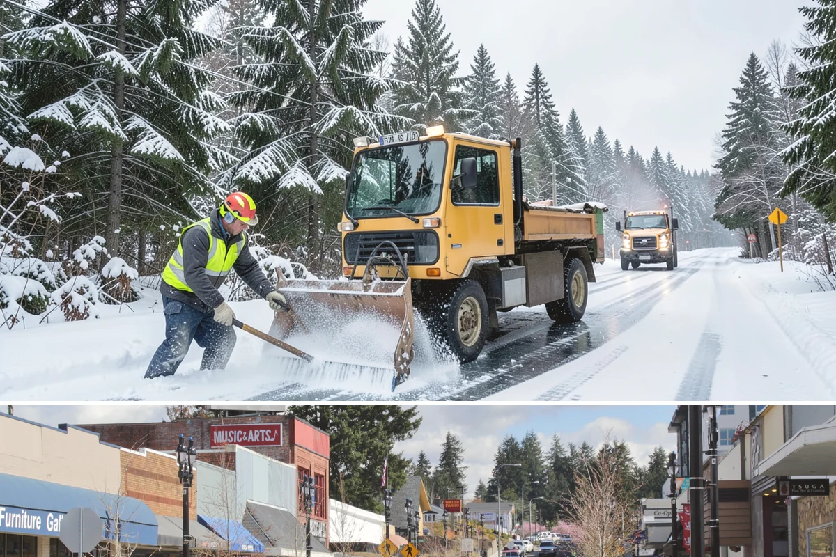 Per-Visit Snow Removal in Bothell, King County, WA - Used throughout winter and especially during multi-day systems that demand repeated clearings.