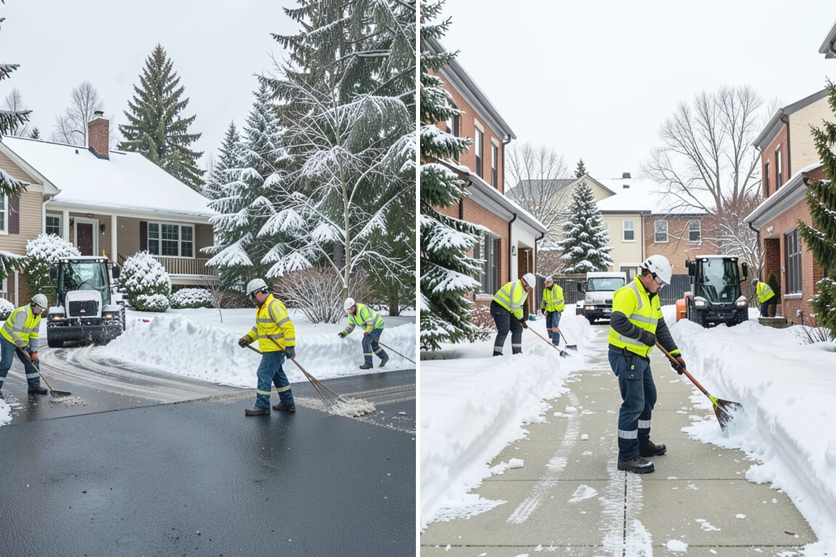 Per-Visit Snow Removal in Buckley, Pierce County, WA - Agree on a per-visit rate and thresholds