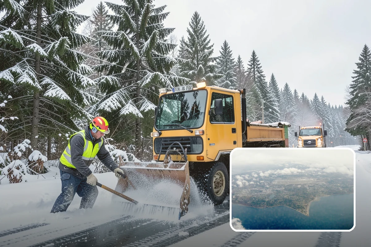 Per-Visit Snow Removal in Burien, King County, WA - Reflects each trip during long storms