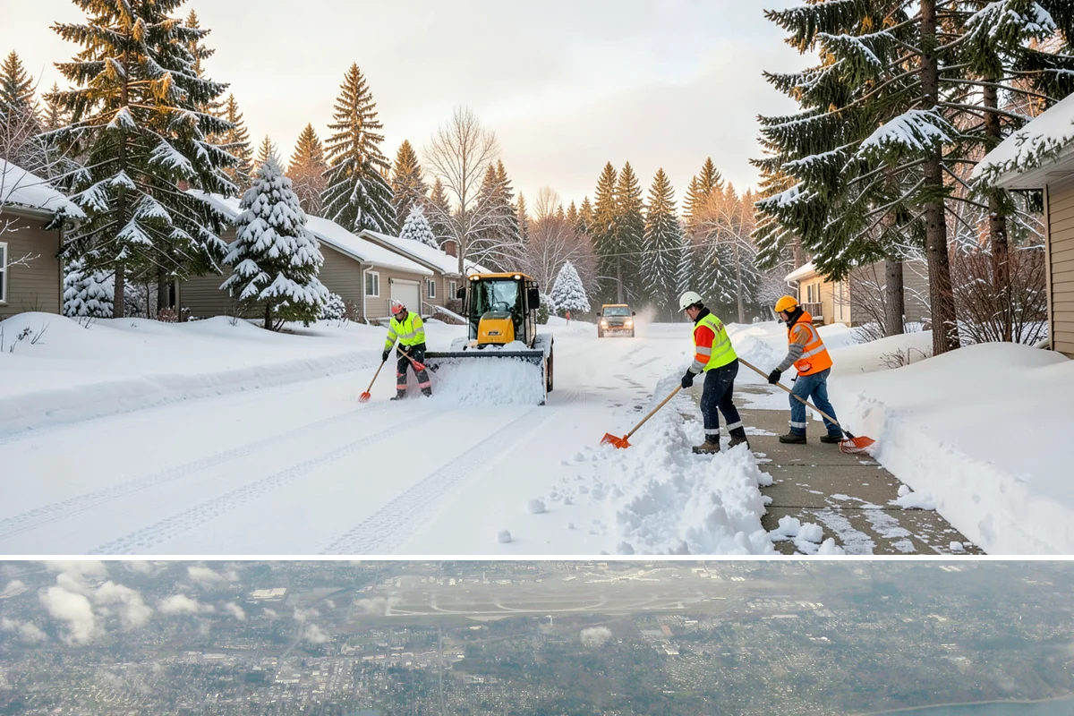 Per-Visit Snow Removal in Burien, King County, WA - Used throughout winter and especially during multi-day systems that demand repeated clearings.