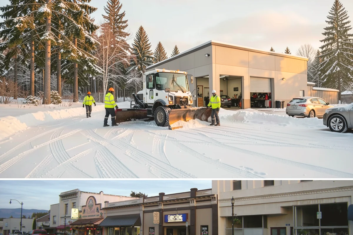 Per-Visit Snow Removal in Burlington, Skagit County, WA - Used throughout winter and especially during multi-day systems that demand repeated clearings.
