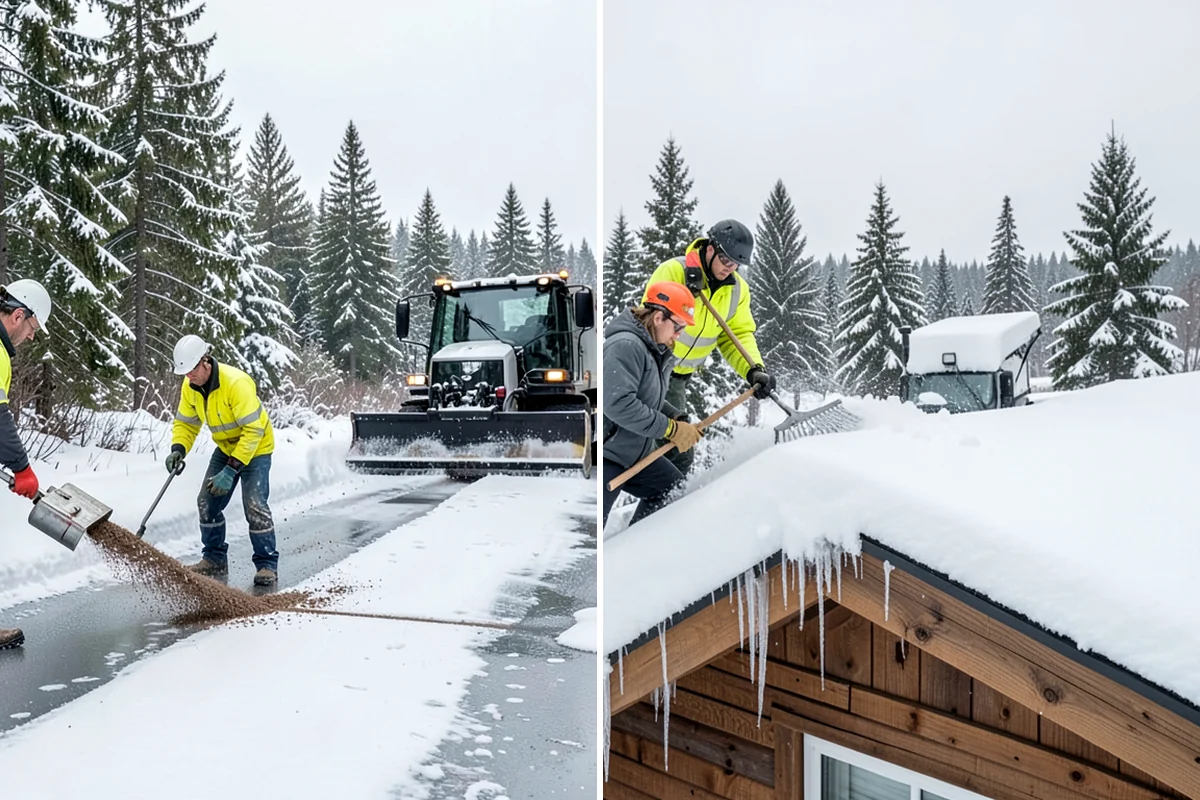 Per-Visit Snow Removal in Clyde Hill, King County, WA - Agree on a per-visit rate and thresholds