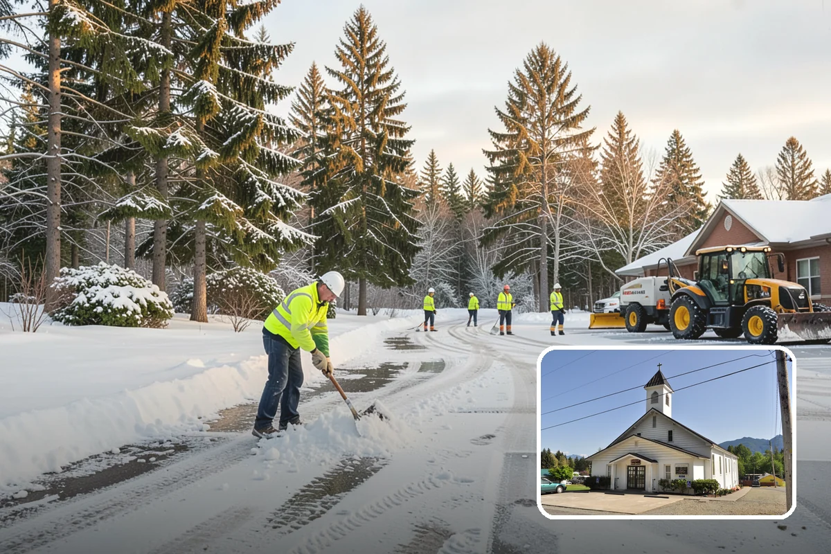 Per-Visit Snow Removal in Concrete, Skagit County, WA - Reflects each trip during long storms