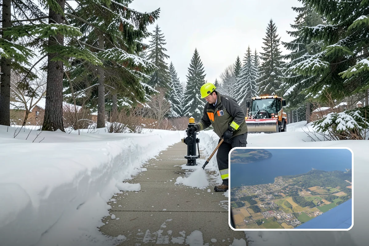 Per-Visit Snow Removal in Coupeville, Island County, WA - Reflects each trip during long storms