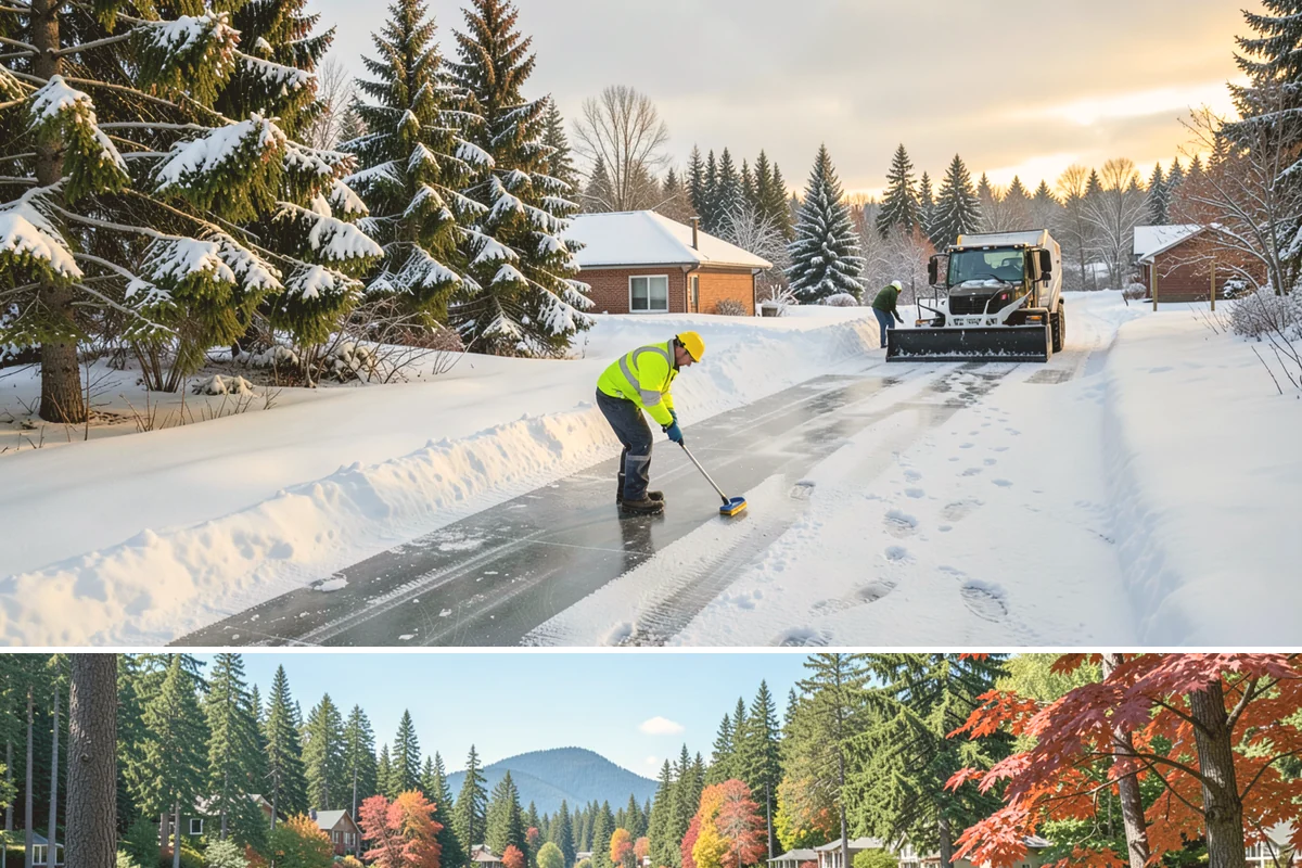 Per-Visit Snow Removal in Covington, King County, WA - Used throughout winter and especially during multi-day systems that demand repeated clearings.