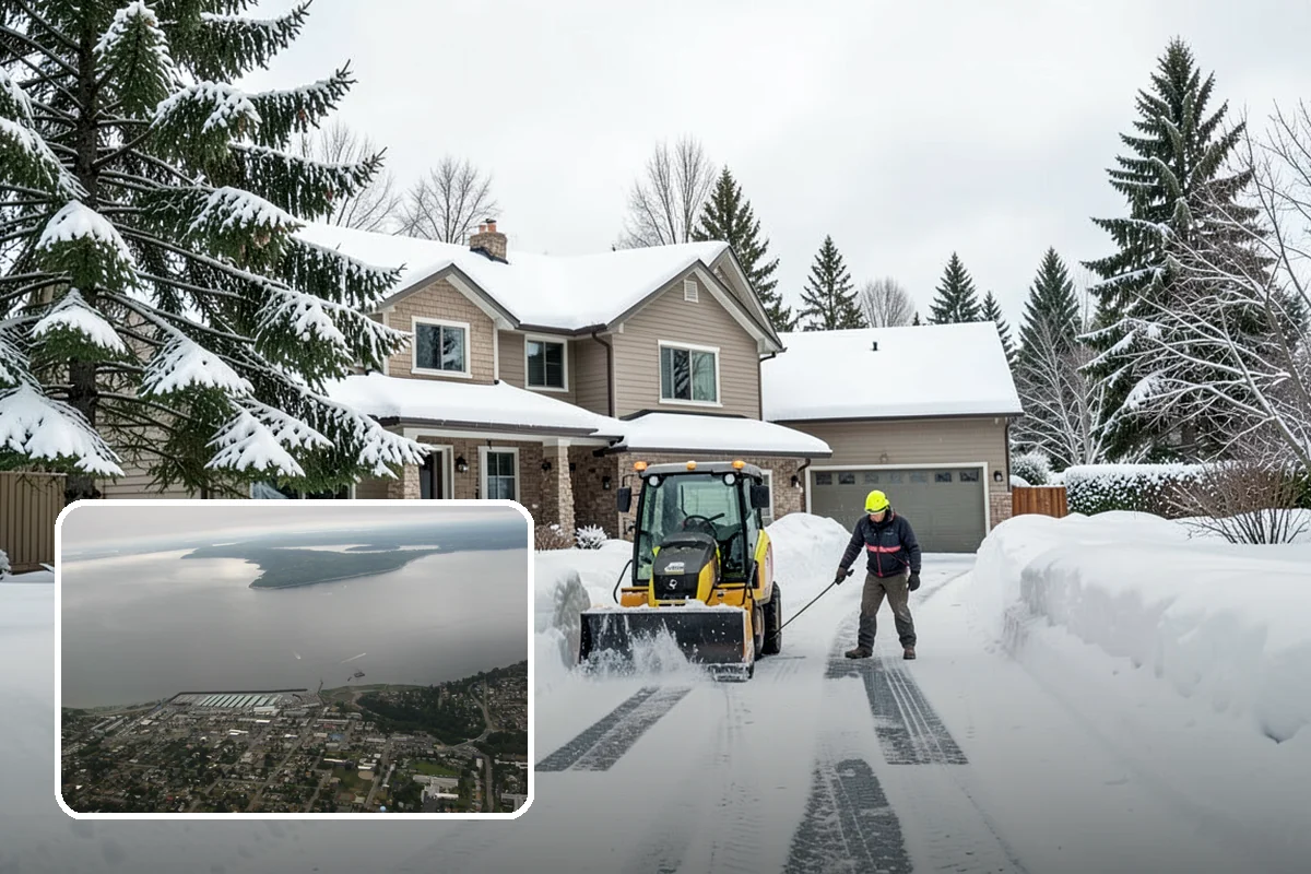 Per-Visit Snow Removal in Des Moines, King County, WA - Reflects each trip during long storms