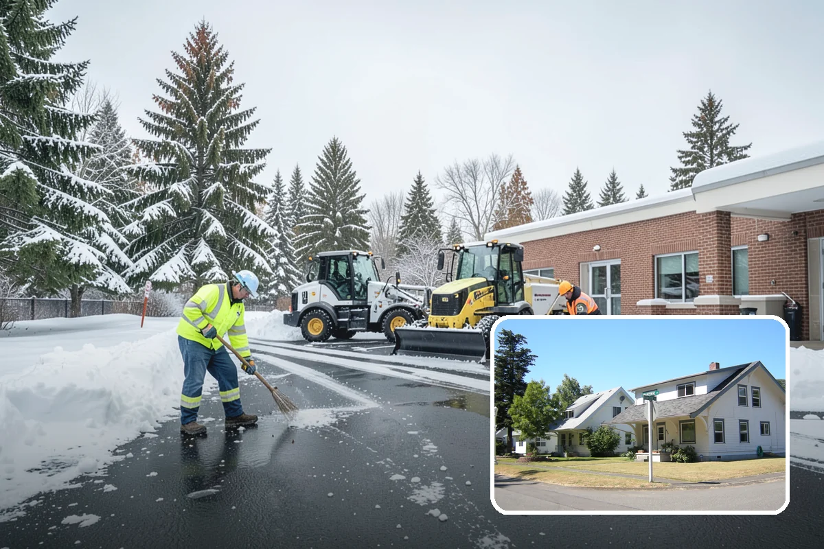 Per-Visit Snow Removal in DuPont, Pierce County, WA - Reflects each trip during long storms