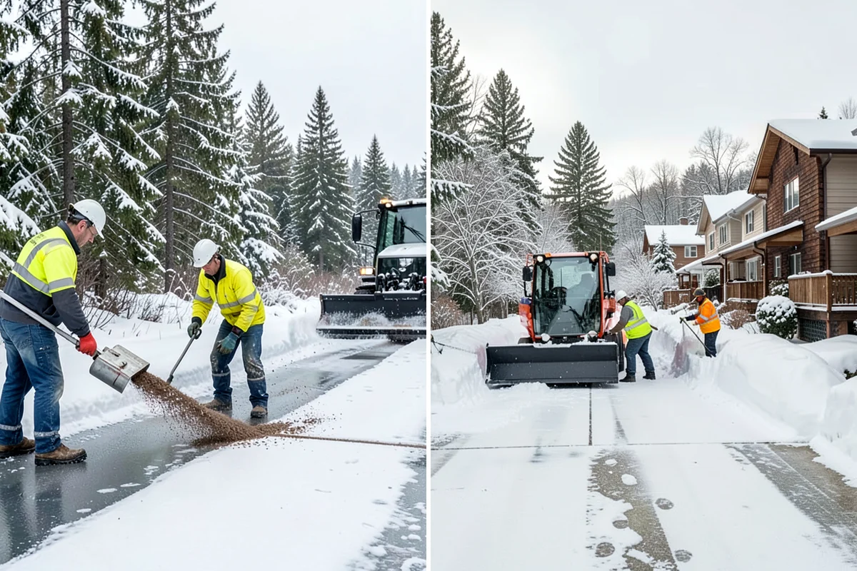 Per-Visit Snow Removal in DuPont, Pierce County, WA - Agree on a per-visit rate and thresholds