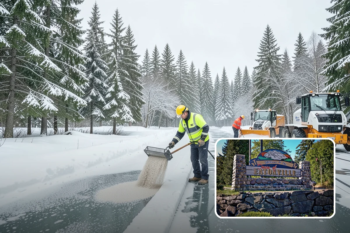Per-Visit Snow Removal in Eatonville, Pierce County, WA - Reflects each trip during long storms