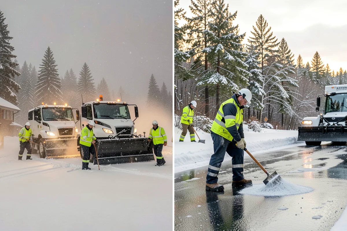 Per-Visit Snow Removal in Enumclaw, King County, WA - Agree on a per-visit rate and thresholds