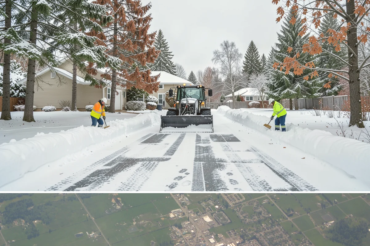 Per-Visit Snow Removal in Enumclaw, King County, WA - Used throughout winter and especially during multi-day systems that demand repeated clearings.