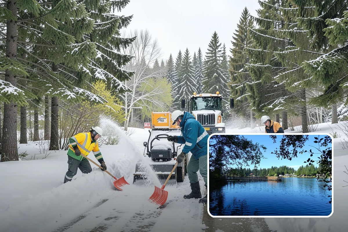 Per-Visit Snow Removal in Federal Way, King County, WA - Reflects each trip during long storms