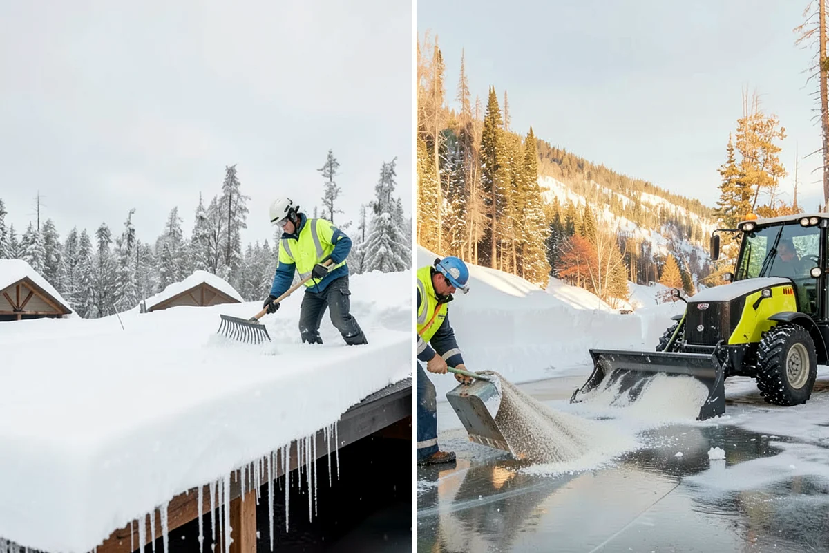 Per-Visit Snow Removal in Federal Way, King County, WA - Agree on a per-visit rate and thresholds