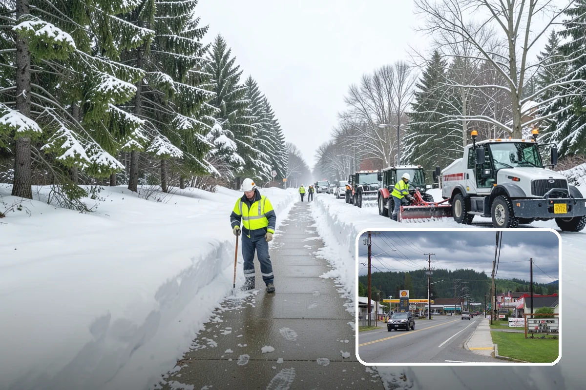 Per-Visit Snow Removal in Granite Falls, Snohomish County, WA - Reflects each trip during long storms